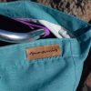 bolso de playa turquesa marca sunamis